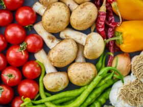 flat lay photography of variety of vegetables