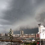 Tormenta en Mar del Plata
