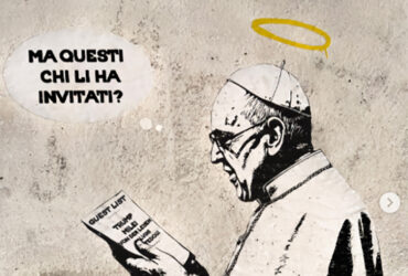 papa francesco murale laika (1)
