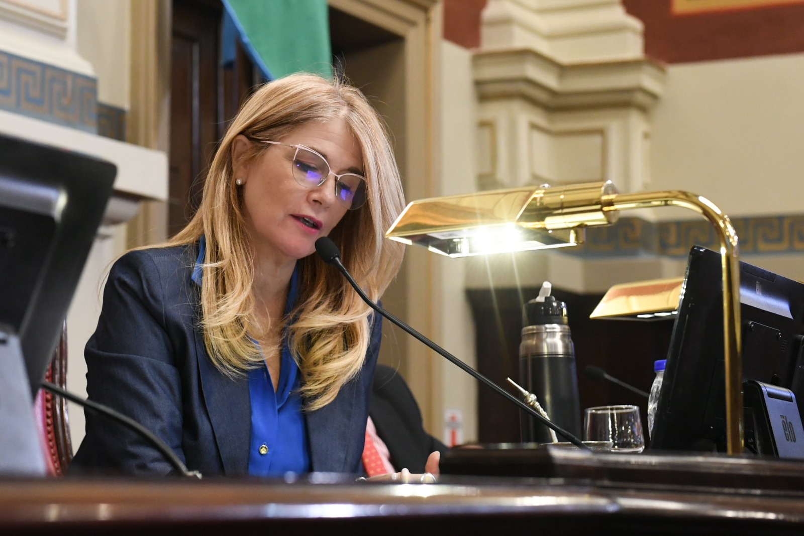 veronica magario vicegobernadora y presidenta del senado de la provincia